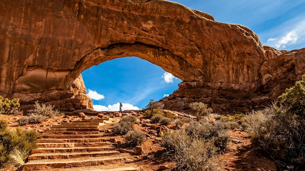 North Window arches . national park